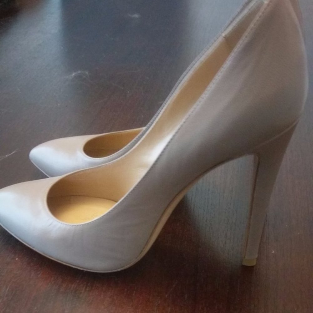 Emporio Armani Nude Stiletto Pumps